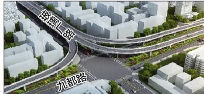 玻璃廠路高架改造提升工程進入關鍵階段，樁基施工全面啟動